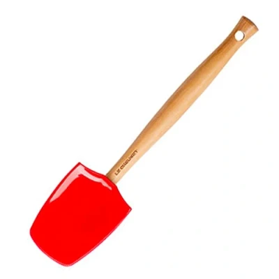 Image of Le Creuset Premium Large Spoon Spatula Cherry Red