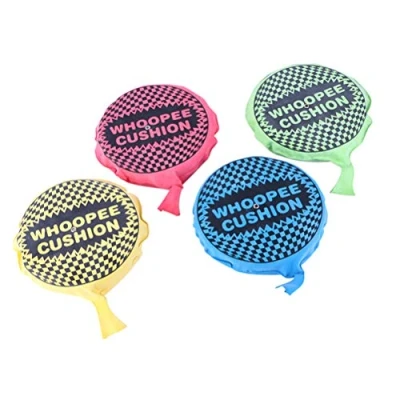 Image of Fangteke 1 PCS Whoopee Cushion Self Inflating Novelty Prank Toy 20cm (Random Color)