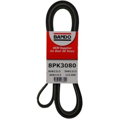 Image of Bando USA 8PK3080 OEM Quality Serpentine Belt