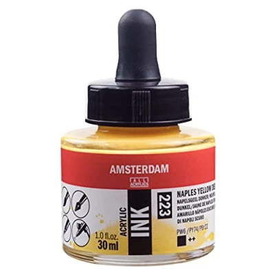 Image of Amsterdam ACRYLC Ink Yello, Naples Yellow Deep, One Size