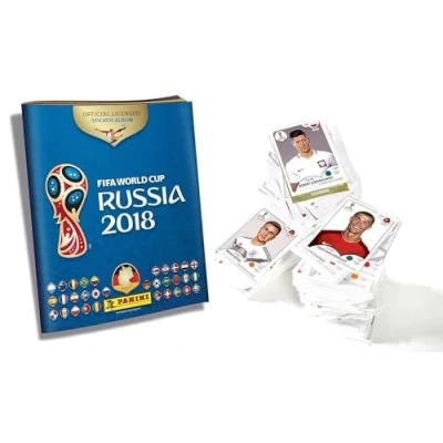Image of Panini World Cup Russia 2018 Sticker 1 Complete Set All + Album