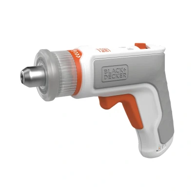 Image of BLACK+DECKER HEXDRIVER BCRTA01 XJ Universal Cordless Screwdriver 5.5 Nm Compatible with Screws, Sockets and Allen Keys Screw On/Off Function Special Furniture Kit