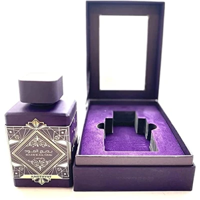 Image of Badee Al Oud Amethyst 100ml Eau de Parfum Vanilla, Rose, Seductive Scent for Women by aClickAway