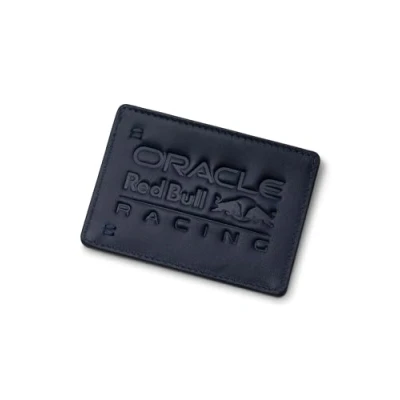 Image of Castore Red Bull Racing F1 Leather Cardholder, Navy, One size