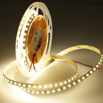 Image of JANDEI 12V LED Strip Lights Natural White 4200K 5M 600LED SMD2835 Wide Cuttable Flexible Tape IP20 Indoor Use Lighting