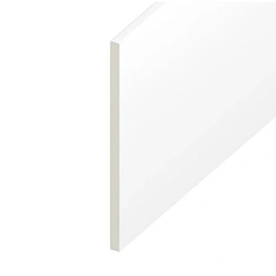 Image of Upvc Flat Plastic Board White Gloss 200mm Wide x 1 Metre Long