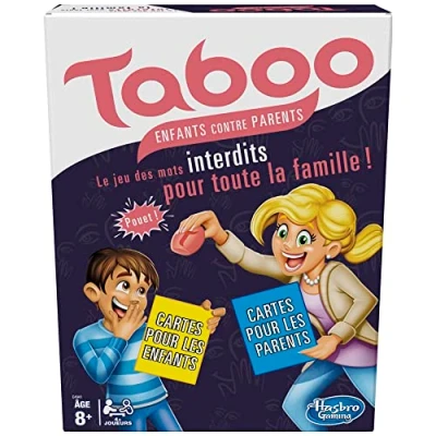 Image of Hasbro Gaming TABOO ENFANTS CONTRE PARENTS