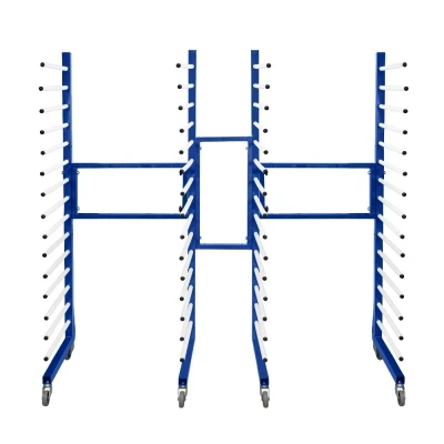 Image of MonsterShop 212886 Combi Spray Drying Rack Trolley x 2 &amp; Connector