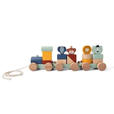 Image of Trixie Wooden Animal Train FSC certified Wood 18m+