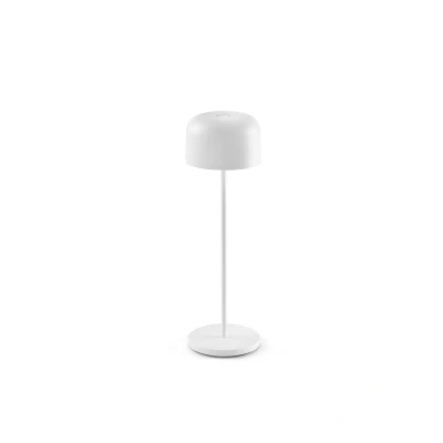Image of Mavis USB C 36cm Outdoor Portable Lamp Matt White IP54 2700K