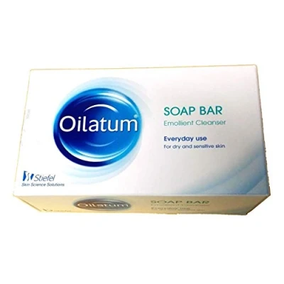 Image of Oilatum Emollient Soap, 100g (Pack Of 3)