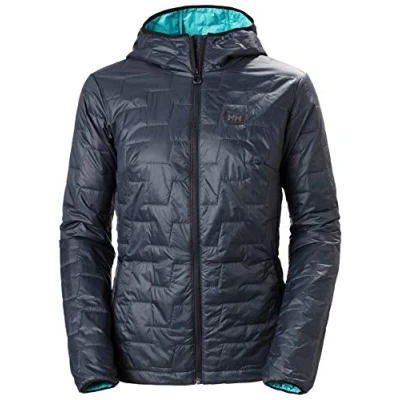 Image of Hellyhansen Lifaloft Hooded Insulator Jacket Women&#039;s Slate, XL