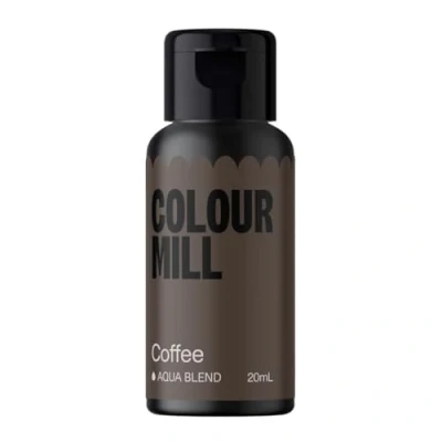 Image of Colour Mill Aqua Blend Food Colouring Liquid Coffee Edible Paint for Royal Icing, Macarons, Meringue, Fondant, Jellies, Beverages and More 20 ml