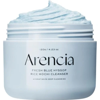 Image of Arencia Hyssop Brightening &amp; Deep Cleansing Face Scrub Exfoliator All Skin Types, For Sebaceous Filaments Blackheads (120g)