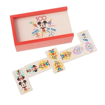 Image of ORANGE TREE Disney 100 Wooden Dominoes, Multicolour