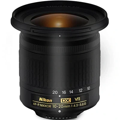 Image of Nikon AF P DX NIKKOR 10 20mm f/4.5 5.6G VR Lens Black (Renewed)