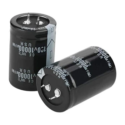 Image of 2Pcs Low Impedance Electrolytic Capacitors 10000uf, Capacitance