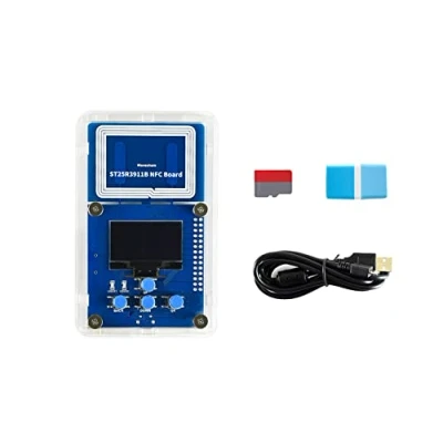 Image of Waveshare ST25R3911B NFC Evaluation Kit with Reader TF Card USB Cable for Related Learning Developing Ideal Choice Refreshing Passive Powered E Papers