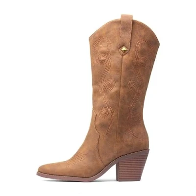 Image of Rocket Dog Womens Feriare Boots Brown Suede Size UK 4