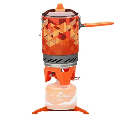 Image of Fire Maple FMS X2 Camping Stove Gas System Portable Pot/Jet Burner Outdoor Cooking Essentials Compact Equipment for Hiking Trekking Backpacking Fishing Hunting Bushcraft