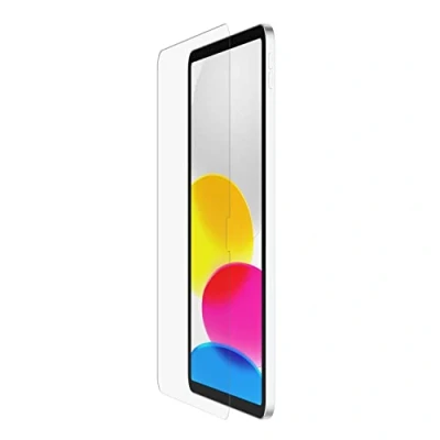 Image of Belkin ScreenForce™ TemperedGlass Screen Protector for iPad 10th Generation with Apple Pencil Compatibility, Edge to Fit, &amp; Included Easy Align Tray Flawless, Bubble Free Application