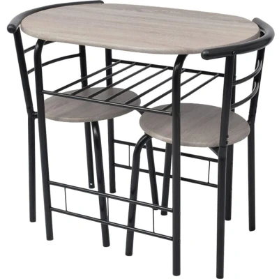 Image of vidaXL Breakfast Bar Set MDF