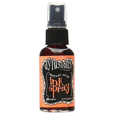 Image of Ranger Dylusions By Dyan Reaveley Ink Spray 2oz Tangerine Dream,