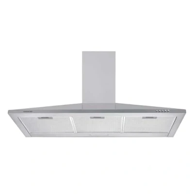 Image of Cookology CH100SS A Energy 100cm Extractor Fan Wall Mounted Stainless Steel Chimney Cooker Hood