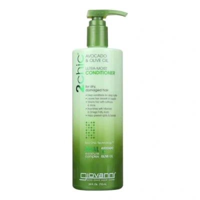 Image of Giovanni 2chic Avocado and Olive Oil Ultra Moist Conditioner, 24 Fluid Ounce