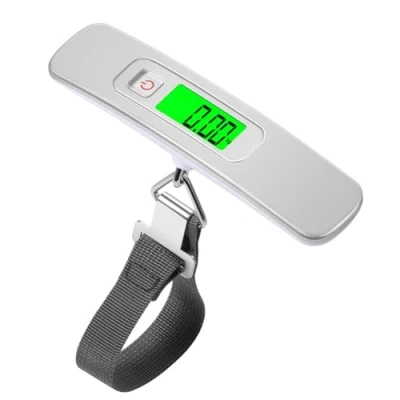Image of Blendura Digital Luggage Scale, Portable Weight Hanging Suitcase Weigher for Travel, Scale 110 lb/ 50KG Capacity(Battery Inside the Compartment)