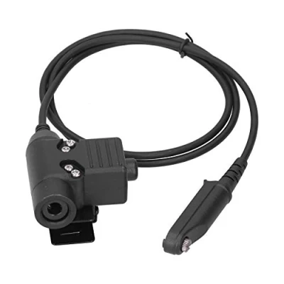Image of VBESTLIFE U94 PTT Cable Plug Walkie Talkie Headset Adapter for Baofeng UV9R / UV9RPLUS UVXS