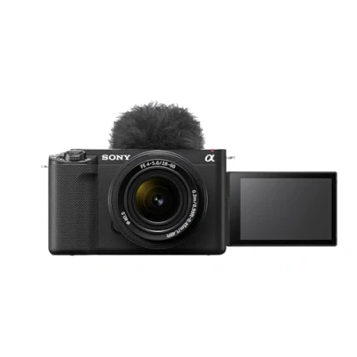Image of Sony ZV E1 Full frame Mirrorless Interchangeable Lens Vlog Camera with 28 60mm f/4 5.6 (Compact and Lightweight,4K60p, 12.2 Megapixels, 5 Axis Digital Stabilisation System) Black