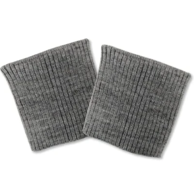 Image of Replacement Wool Knit Wrists 1 Pair (Medium Grey)