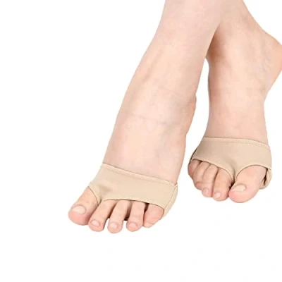 Image of Haofy Metatarsal Pads with Gel Forefoot Cushion for Women Men, Mortons Neuroma Ball of Foot Hard Skin Calluses Arthritis, Sleeves Wear in Shoes Day and Night