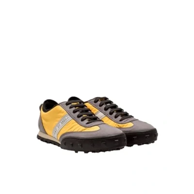Image of ART Unisex 1109 Cross Sky Low Top Sneakers, Yellow A, 10 UK