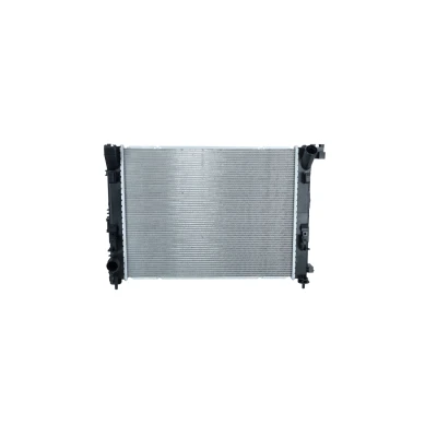 Image of 214105FA0A, 214107347R Engine radiator NRF 550038 Aluminium 510mm 395mm 12mm Brazed cooling fins RENAULT: Clio V Hatchback