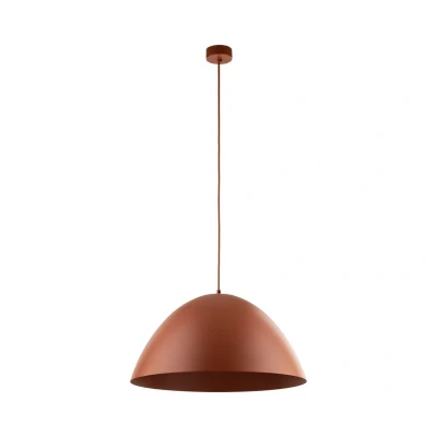 Image of Faro 50cm Dome Pendant Ceiling Light Brick 1xE27