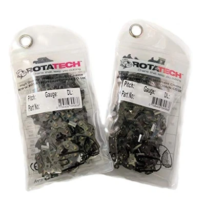 Image of x2 (Two) Genuine Rotatech Chainsaw Saw Chain FITS STIHL MS171 16&quot; BAR