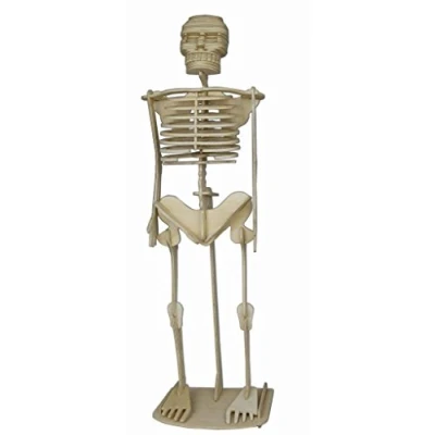 Image of Quay B076 Skeleton XL Woodcraft Construction Kit, Brown