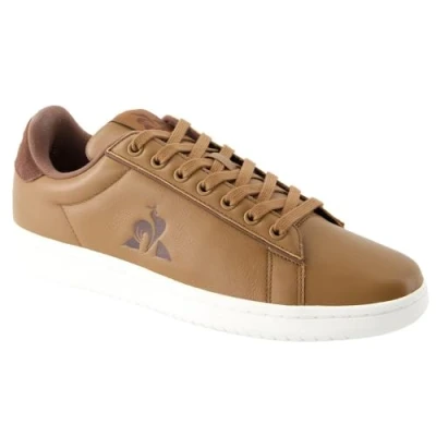 Image of Le Coq Sportif Unisex&#039;s LCS Court Clean Brown Sneaker, 8.5 UK