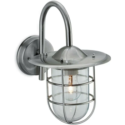 Image of Cage 1 Light Wall Stainless Steel IP44, E27