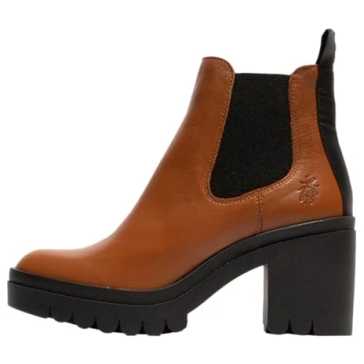 Image of Fly London Women&#039;s TOPE520FLY Ankle Boot, TAN, 3 UK