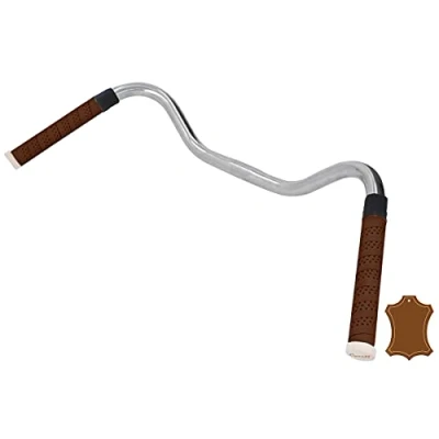 Image of Gusti bike handlebar tape Fausto C. bar protection leather strap 80 cm