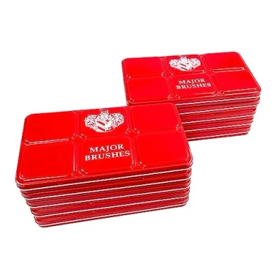 Image of Major Brushes Watercolour Block Tin Set of 36 Colours 10 Pack