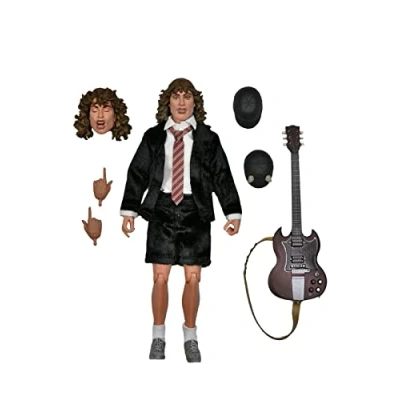 Image of NECA AC DC Angus Young Highway to Hell Action Figure collectible Height 20cm