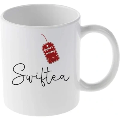 Image of Top Banana Gifts Swiftea Funny Ceramic Photo Mug Cup Tasse