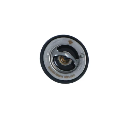 Image of 21200ED00A, 7701065352, 7701068770 Engine thermostat NRF 725211 82C with seal ring without housing RENAULT: CLIO 3, MEGANE 3 Coupe,