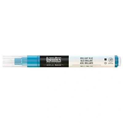 Image of Liquitex 2 4 mm Fine Nib Paint Marker Brilliant Blue