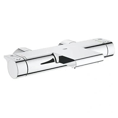 Image of GROHE Grohtherm 2000 New Thermostatic Bath/Shower Mixer 1/2&quot; Chrome 34174001