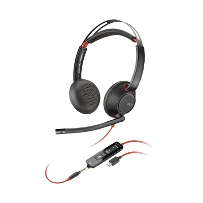 Image of Poly Blackwire 5220 Stereo USB A Headset 8X231A6
